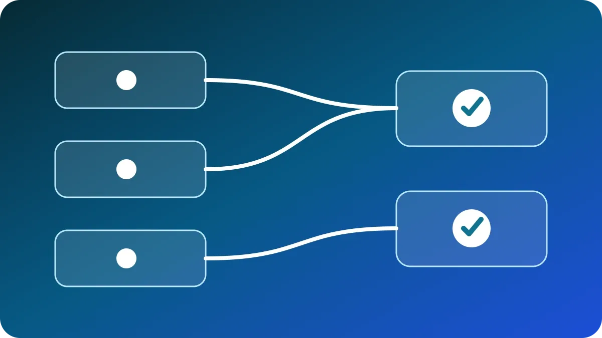 Eski ve yeni web sitesi URL yapıları arasındaki kontrollü geçişi gösteren soyut yönlendirme haritası